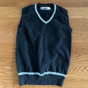 Vacigoden Women's V-Neck Sweater Vest (S)